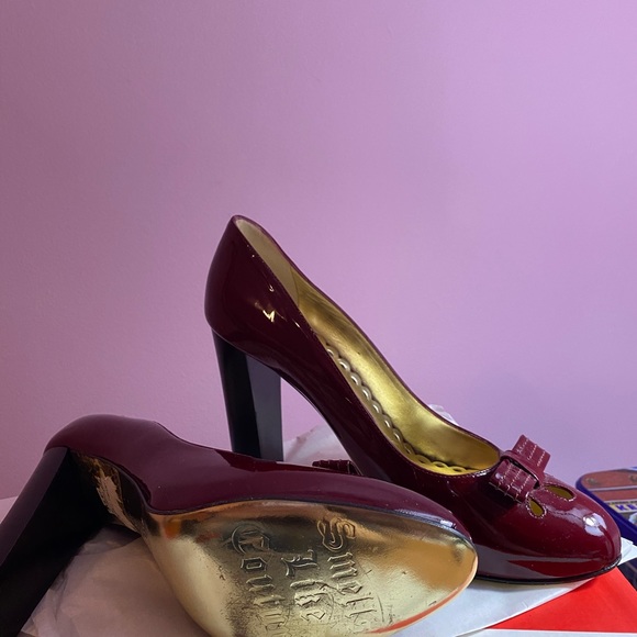 Juicy Couture Patent Ballet Pump Heels 👠 - Picture 3 of 11